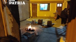 Infractores encienden fogatas en Oruro