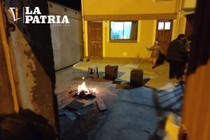 Infractores encienden fogatas en Oruro