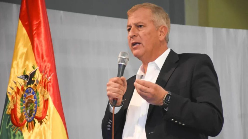 Marinkovic respalda a Doria Medina