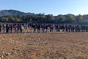 Cruce fronterizo entre Aguas Blancas y Bermejo