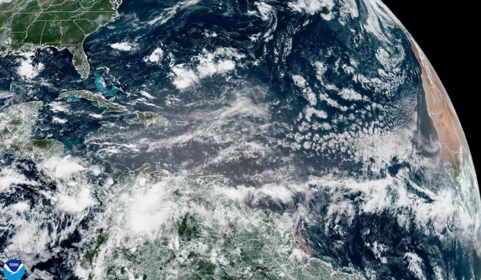 Tormenta tropical Andrea en el Atlántico