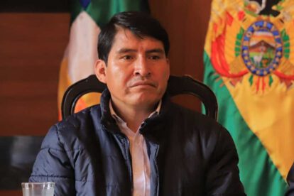 Gobernador de Chuquisaca, Damián Condori, estable tras grave caída