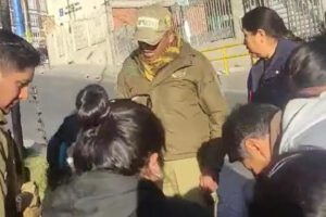 Atropello de niños en La Paz