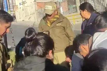 Atropello de niños en La Paz