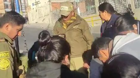 Atropello de niños en La Paz