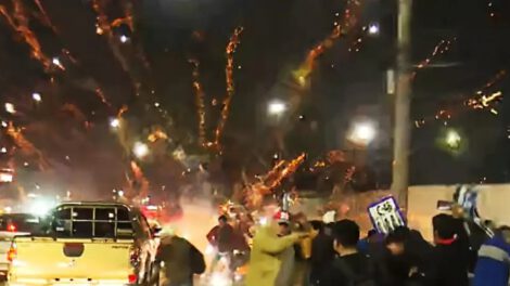 Tensión en Santa Cruz durante inauguración de casa de campaña del MAS