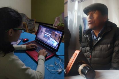 Clases a distancia por sarampión en La Paz y El Alto