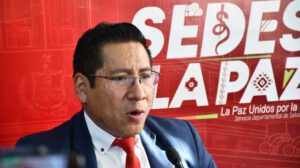 caso de sarampión en La Paz
