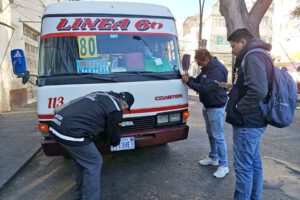 Estado de emergencia choferes Chuquisaca