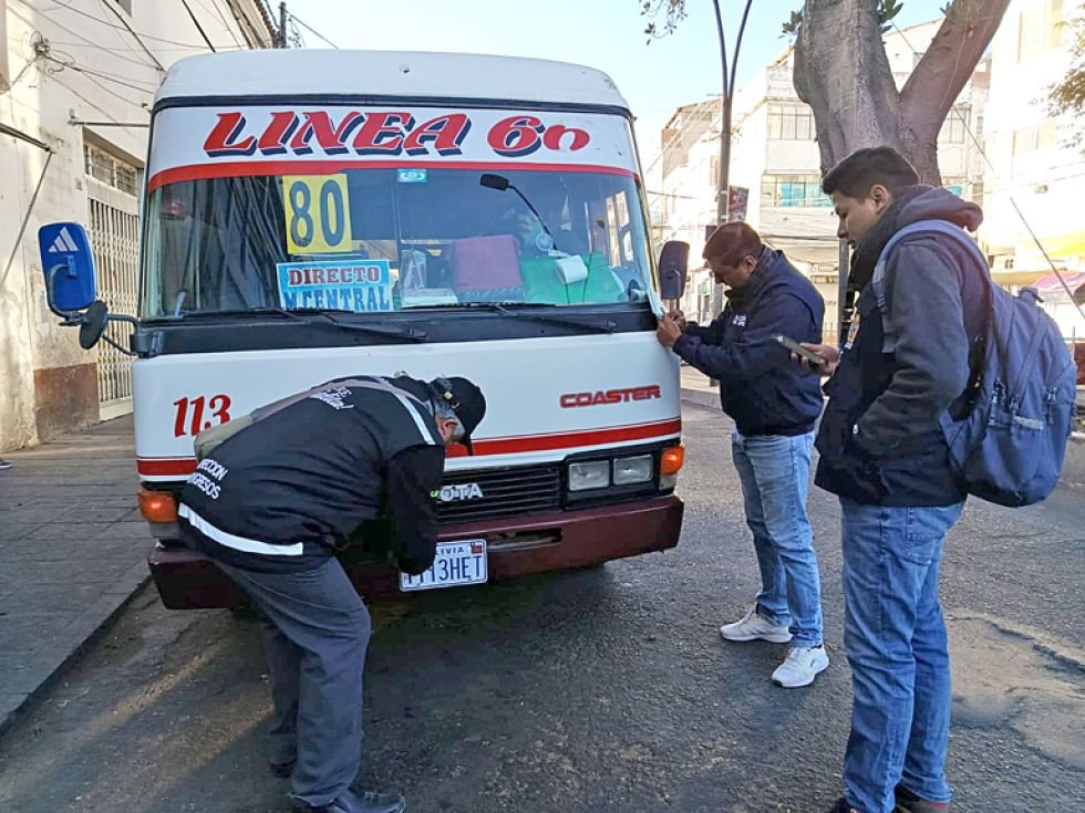 Estado de emergencia choferes Chuquisaca