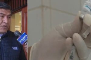 primer caso de sarampión en Cochabamba