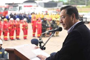 Plan Nacional contra Incendios presentado por Arce para proteger el medioambiente