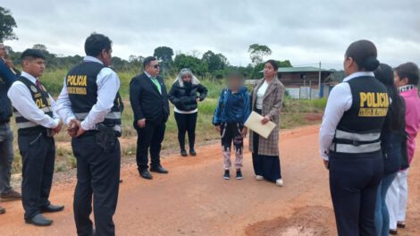 Adolescente peruana víctima de violación regresa a su país