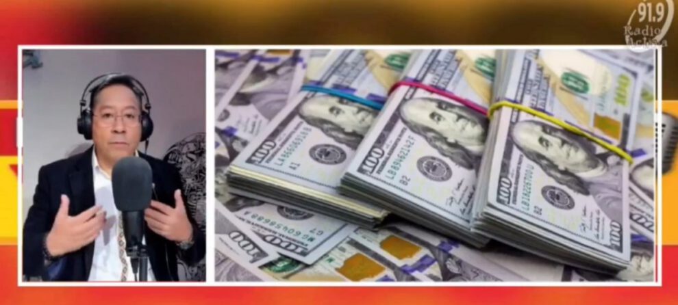 Luis Arce defiende su gestión en entrevista sobre la situación económica