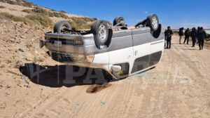 Accidente mortal en Iroco