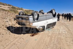 Accidente mortal en Iroco