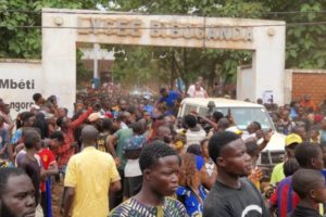 Explosión en colegio de la República Centroafricana