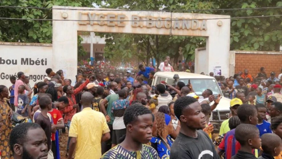 Explosión en colegio de la República Centroafricana