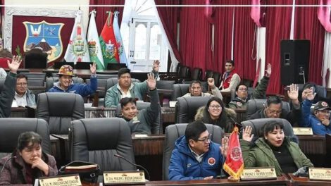 Ley de Declaratoria de Desastre ambiental en la subcuenca Huanuni