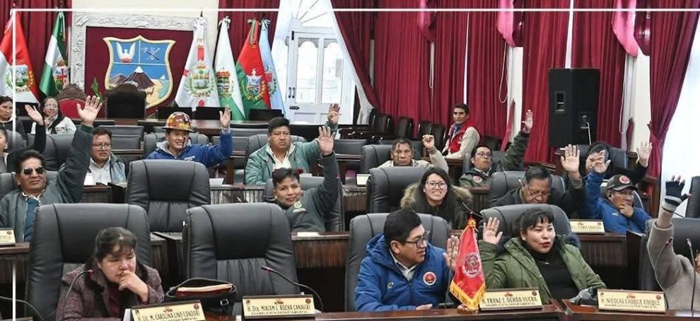 Ley de Declaratoria de Desastre ambiental en la subcuenca Huanuni