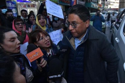 Iván Lima declara como testigo en caso consorcio en La Paz