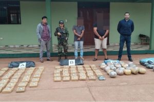 Riberalta arresto tráfico de marihuana