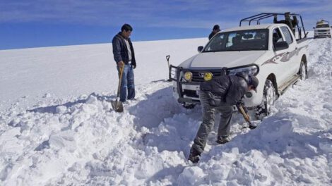 Nevadas en Potosí