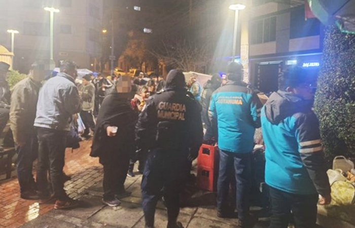 Operativo conjunto en La Paz para frenar prolongación de fiestas y consumo de alcohol