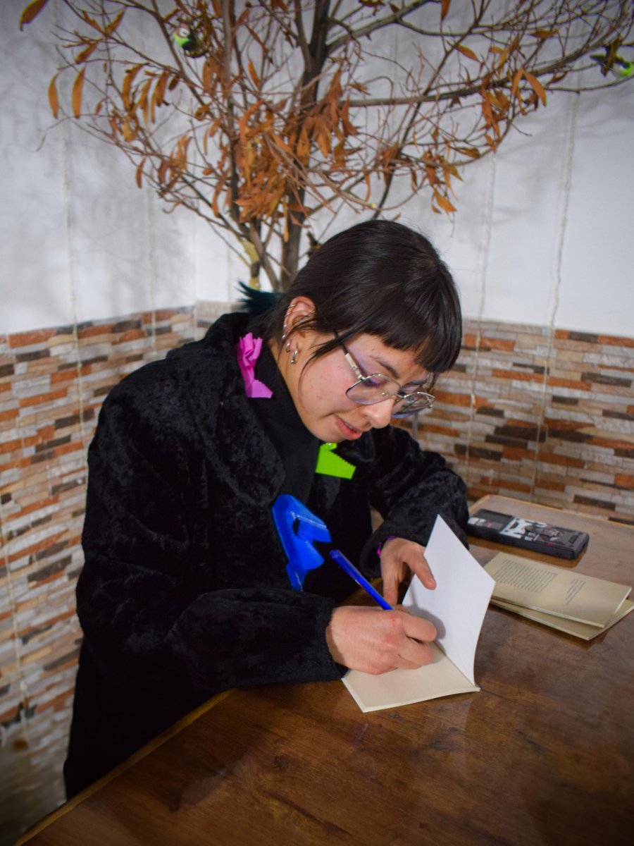 De lo crudo y el caos: poemario de Valentina Gonzales