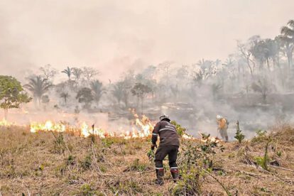 Incendios forestales en Bolivia