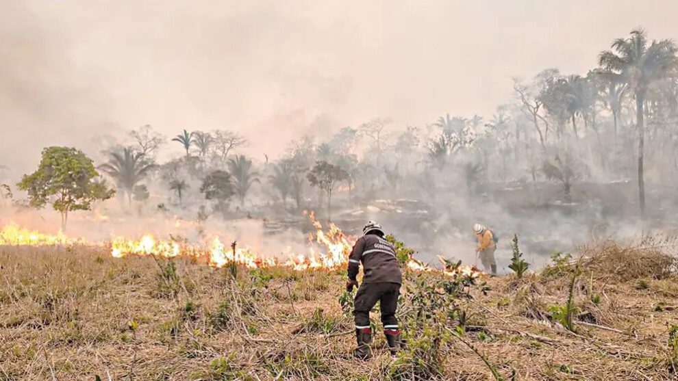 Incendios forestales en Bolivia