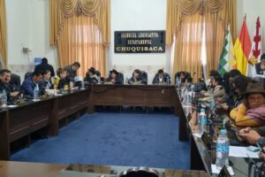 designación de gobernador interino en Chuquisaca