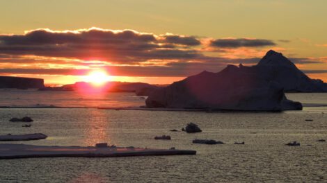 Aumento de la salinidad en el océano Antártico