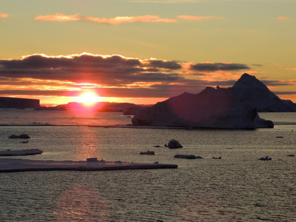 Aumento de la salinidad en el océano Antártico