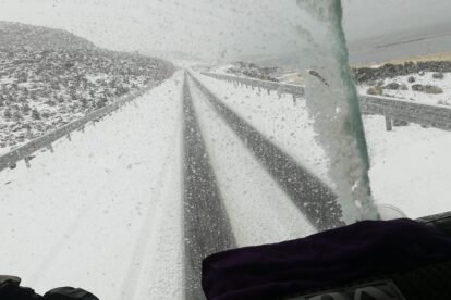 Intensas nevadas en Tambo Quemado afectan camiones de exportación