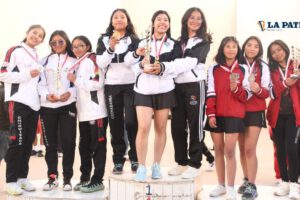 Torneo nacional de raqueta frontón en Oruro