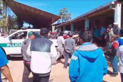 Taller clandestino de motocicletas robadas en Riberalta