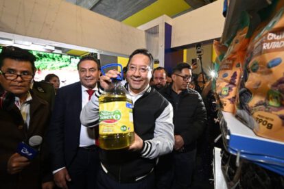 Feria La Paz Expone inaugurada por Luis Arce