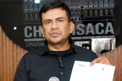 Luis Ayllón gobernador interino de Chuquisaca