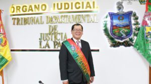 Yván Córdova exvocal del Tribunal Departamental de Justicia