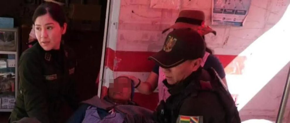 Ataque con cuchillo en Cochabamba