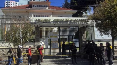 TSE denuncia ataques a elecciones en Bolivia