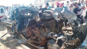 Accidente de tránsito en Chinata
