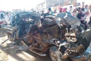 Accidente de tránsito en Chinata