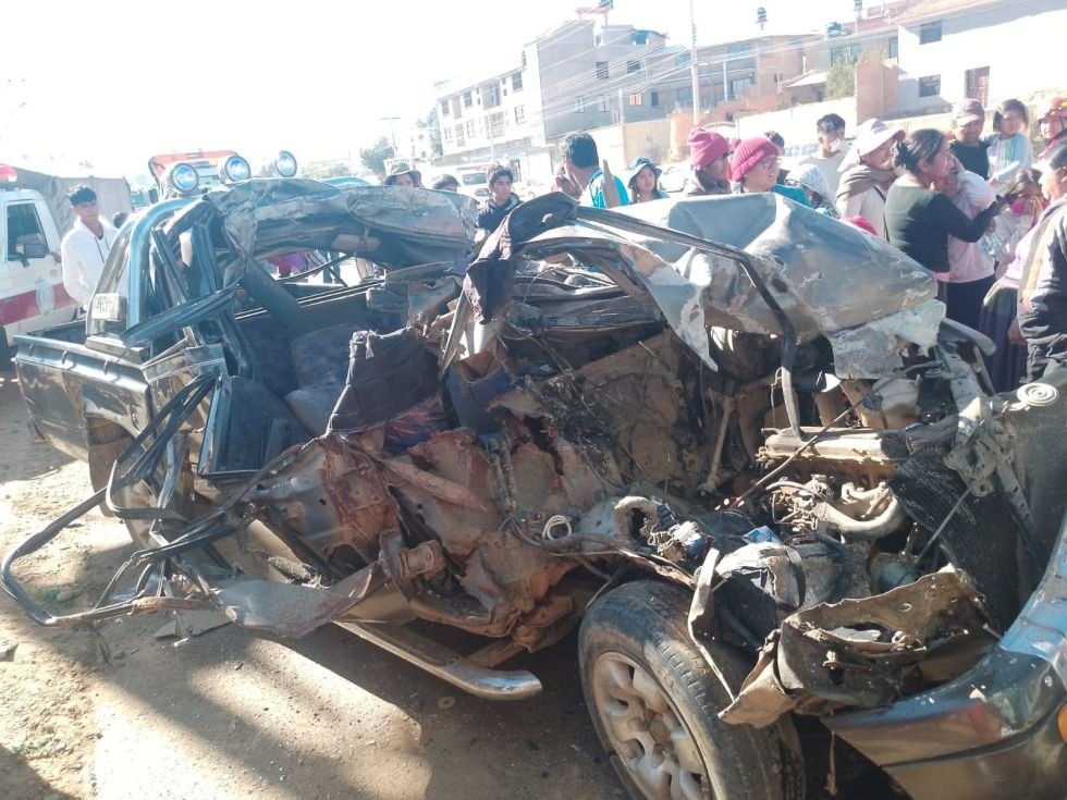 Accidente de tránsito en Chinata