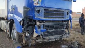 Fatal colisión en Patacamaya