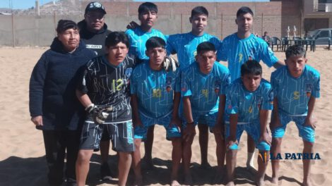 Garmar campeón del fútbol playa Sub-20