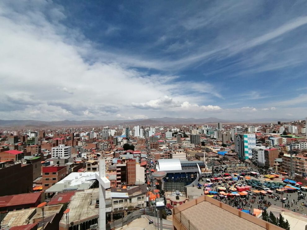 Creación del Distrito 6 en Oruro