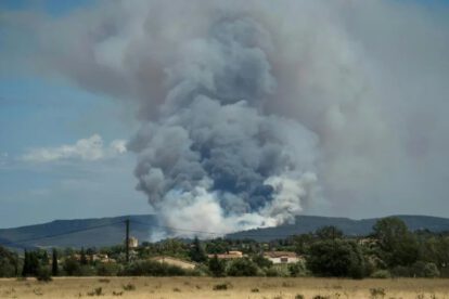 Incendios forestales en Francia