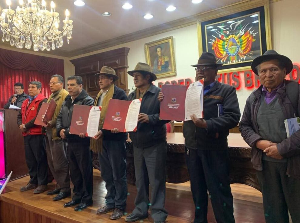 Ley nacional para remediar daños ambientales en Huanuni